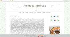 Desktop Screenshot of mentaeliquirizia.com