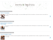 Tablet Screenshot of mentaeliquirizia.com
